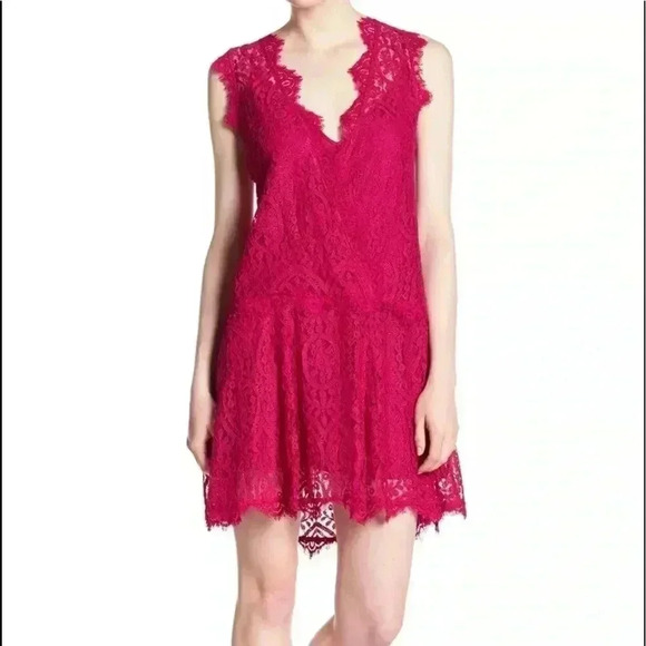Free People Heart In Two Lace Dress Size XS—A4 - Picture 1 of 5